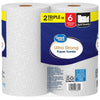 Great Value Ultra Strong Paper Towels, White, 2 Triple Rolls