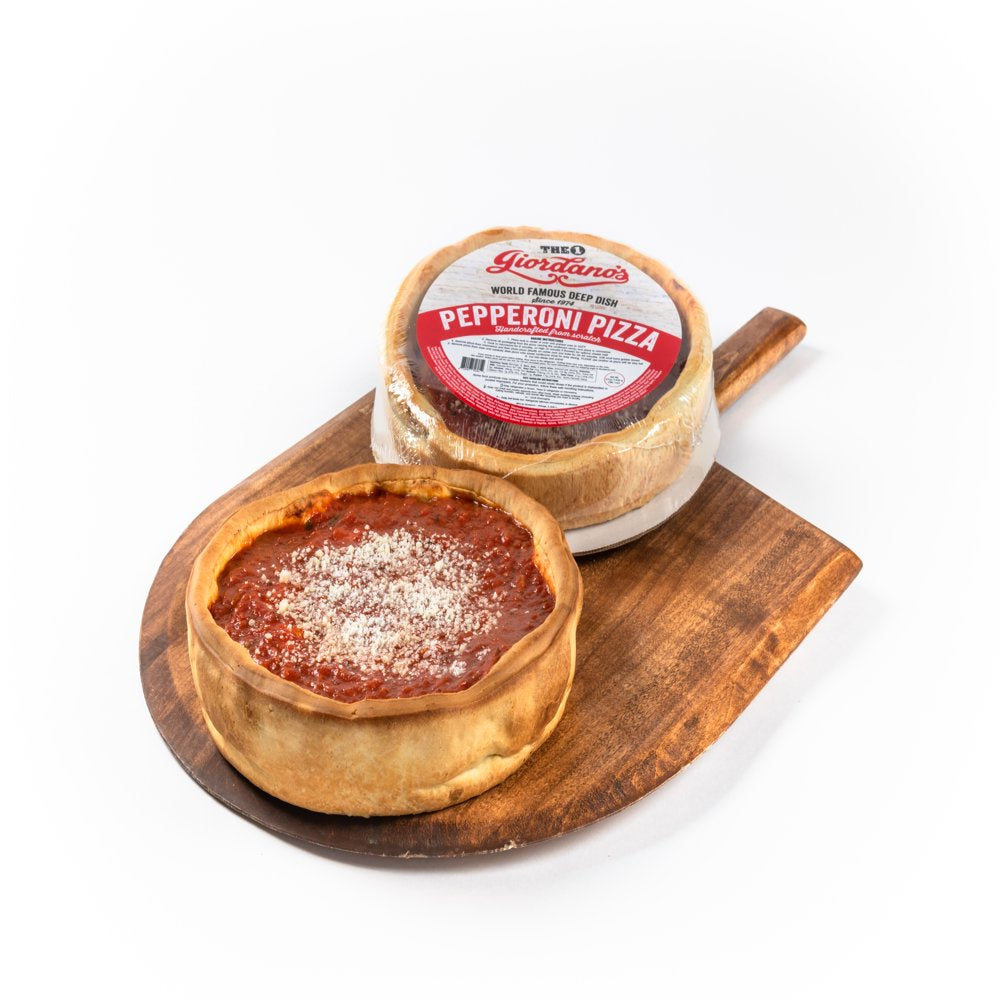 Giordano'S Stuffed Chicago Deep Dish Frozen Pizza 10", 2-Pack (Cheese and Pepperoni)