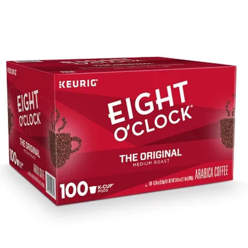 Eight O'Clock the Original Coffee K-Cup Pods (100 Ct.)