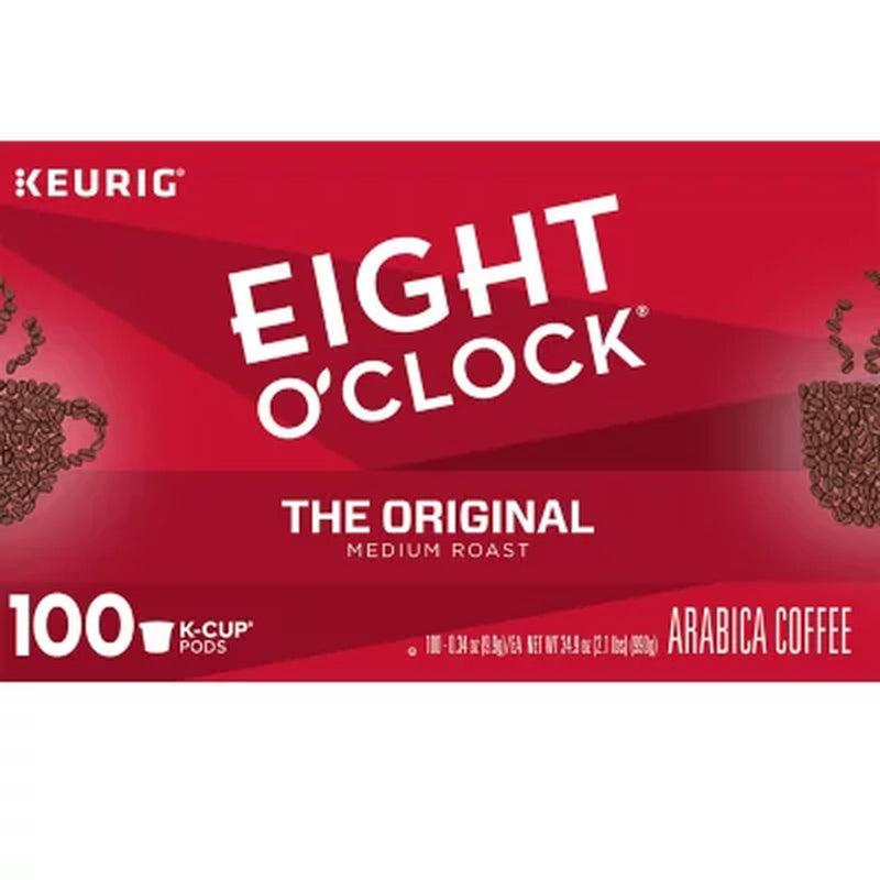 Eight O'Clock the Original Coffee K-Cup Pods (100 Ct.)