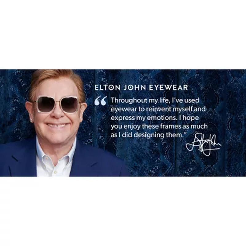 Elton John Eyewear, Dandy, Geometric Eyeglasses, Session Musician Collection