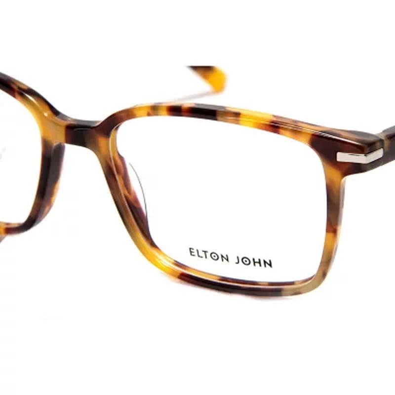 Elton John Eyewear, Graduate, Rectangle Eyeglasses, Formative Years Collection