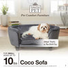 Enchanted Home Pet Coco Pet Sofa, for Pets up to 10 Lbs. (Choose Your Color)