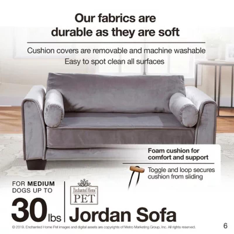 Enchanted Home Pet Jordan Pet Sofa, for Pets up to 30 Lbs.