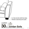 Enchanted Home Pet Jordan Pet Sofa, for Pets up to 30 Lbs.