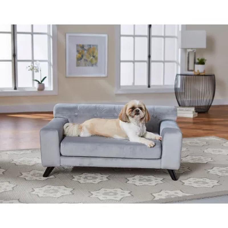 Enchanted Home Pet Mason Pet Sofa, for Pets up to 30 Lbs. (Gray)