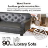 Enchanted Home Pet Pebble Brown Library Pet Sofa, Large Dogs up to 90 Lbs