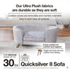 Enchanted Home Pet Quicksilver II Pet Sofa, for Pets up to 30 Lbs.