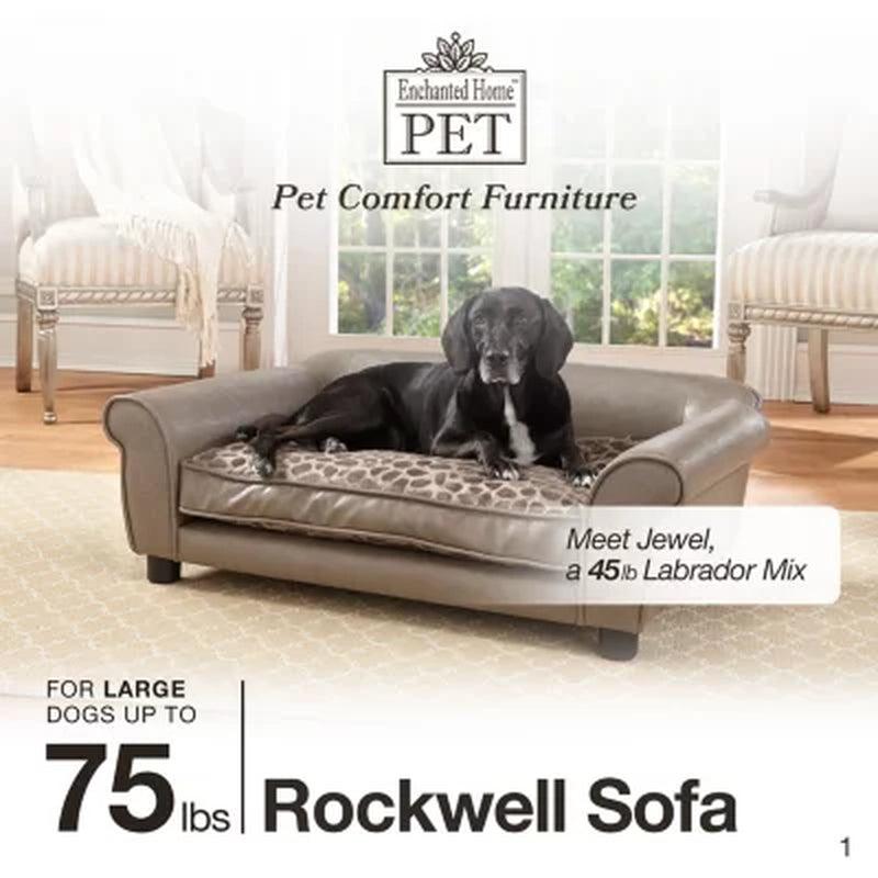 Enchanted Home Pet Rockwell Pet Sofa, Large Dogs up to 75 Lbs