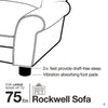 Enchanted Home Pet Rockwell Pet Sofa, Large Dogs up to 75 Lbs