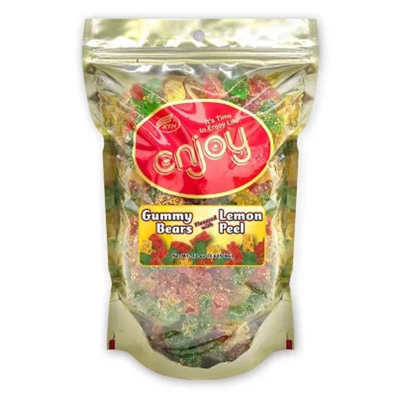 Enjoy Gummy Bears Lemon Peel (42 Oz.)