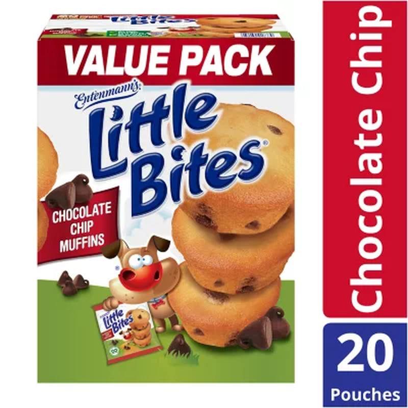 Entenmann'S Little Bites Chocolate Chip Muffins (1.65 Oz., 20 Pk.)