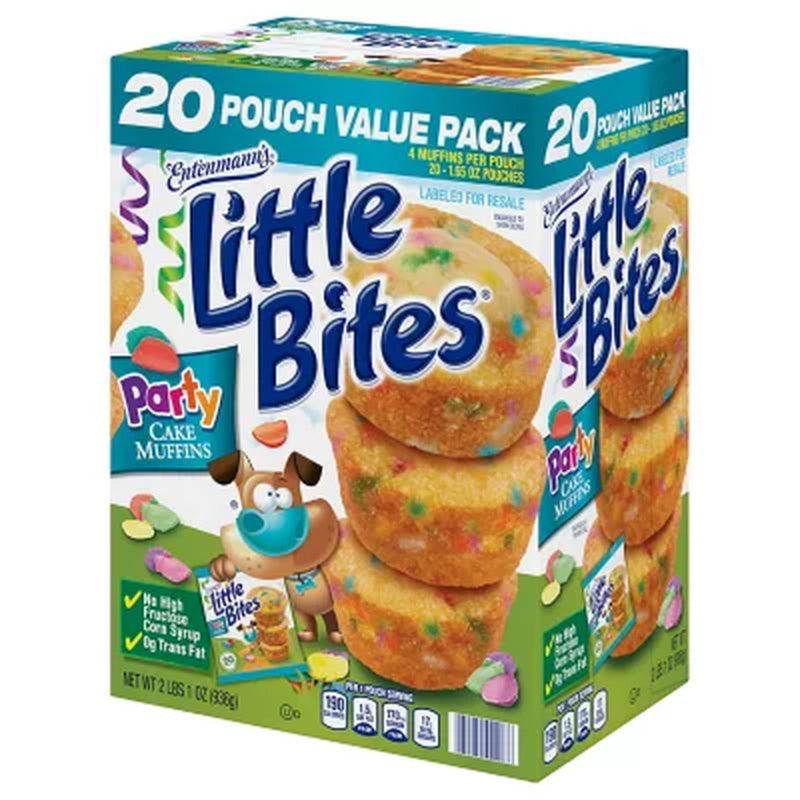 Entenmann'S Little Bites Party Cake Muffins (1.65 Oz., 20 Pk.)