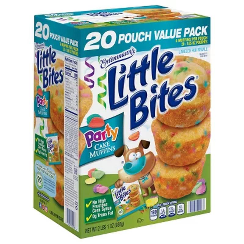 Entenmann'S Little Bites Party Cake Muffins (1.65 Oz., 20 Pk.)