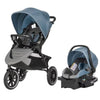 Evenﬂo Folio3 Stroll and Jog Travel System (Choose Your Color)