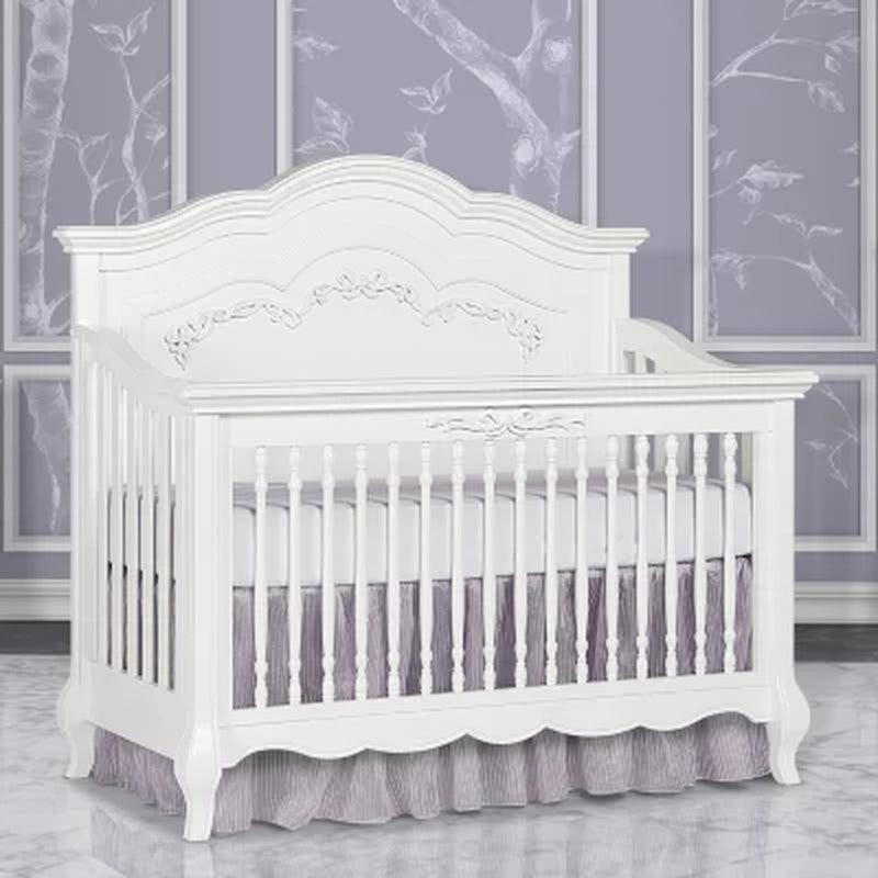 Evolur Aurora 5-In-1 Convertible Crib (Choose Your Color)