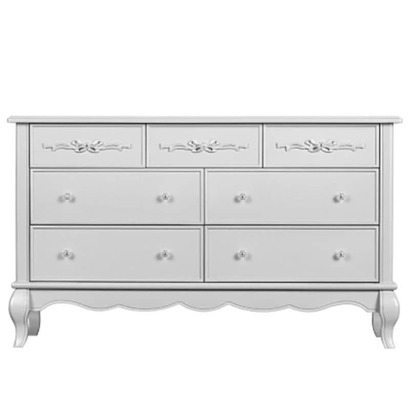 Evolur Aurora 7-Drawer Double Dresser (Choose Your Color)