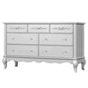 Evolur Aurora 7-Drawer Double Dresser (Choose Your Color)