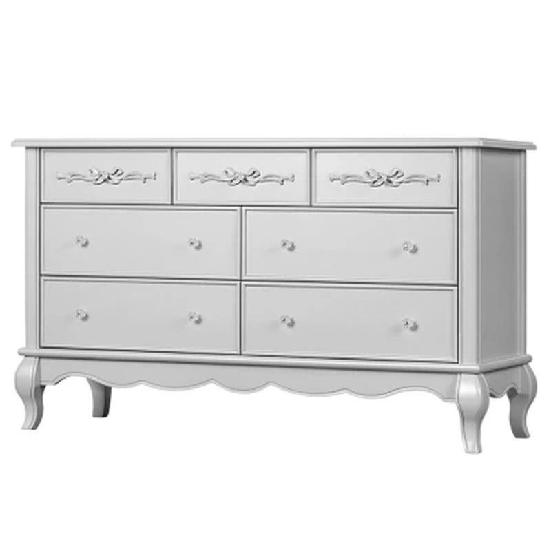 Evolur Aurora 7-Drawer Double Dresser (Choose Your Color)