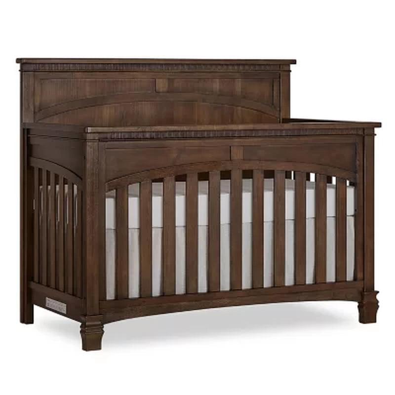 Evolur Santa Fe 5-In-1 Convertible Crib, Antique Brown