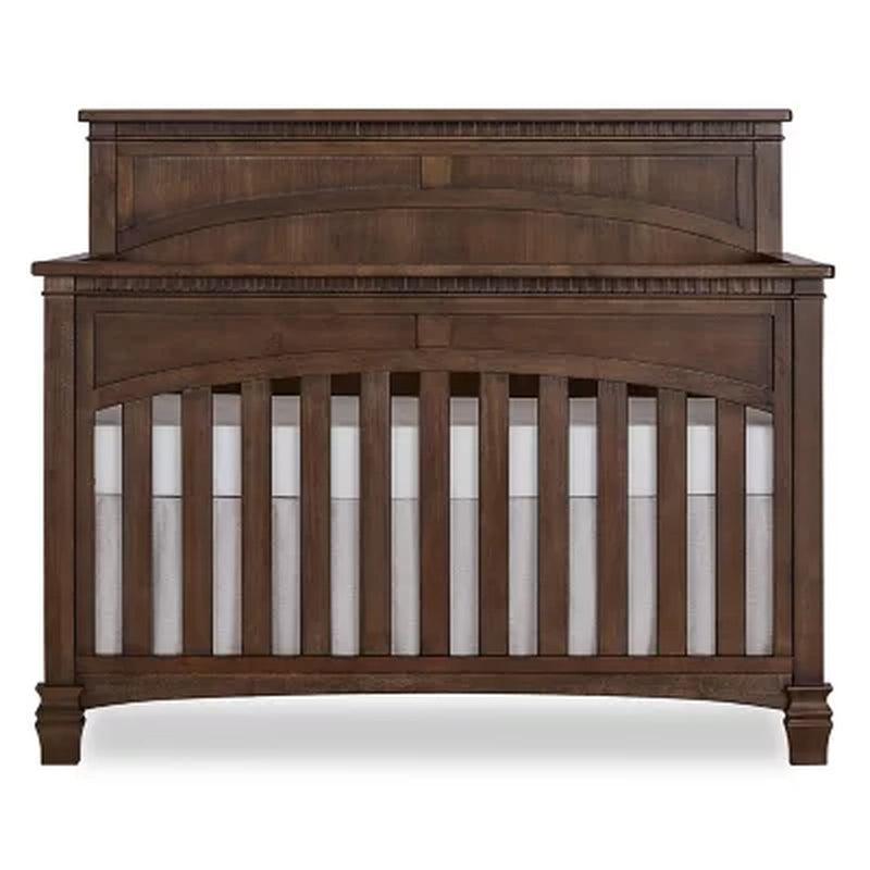 Evolur Santa Fe 5-In-1 Convertible Crib, Antique Brown