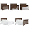 Evolur Santa Fe 5-In-1 Convertible Crib, Antique Brown