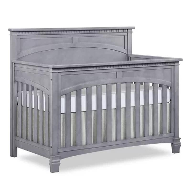 Evolur Santa Fe 5-In-1 Convertible Crib, Storm Gray