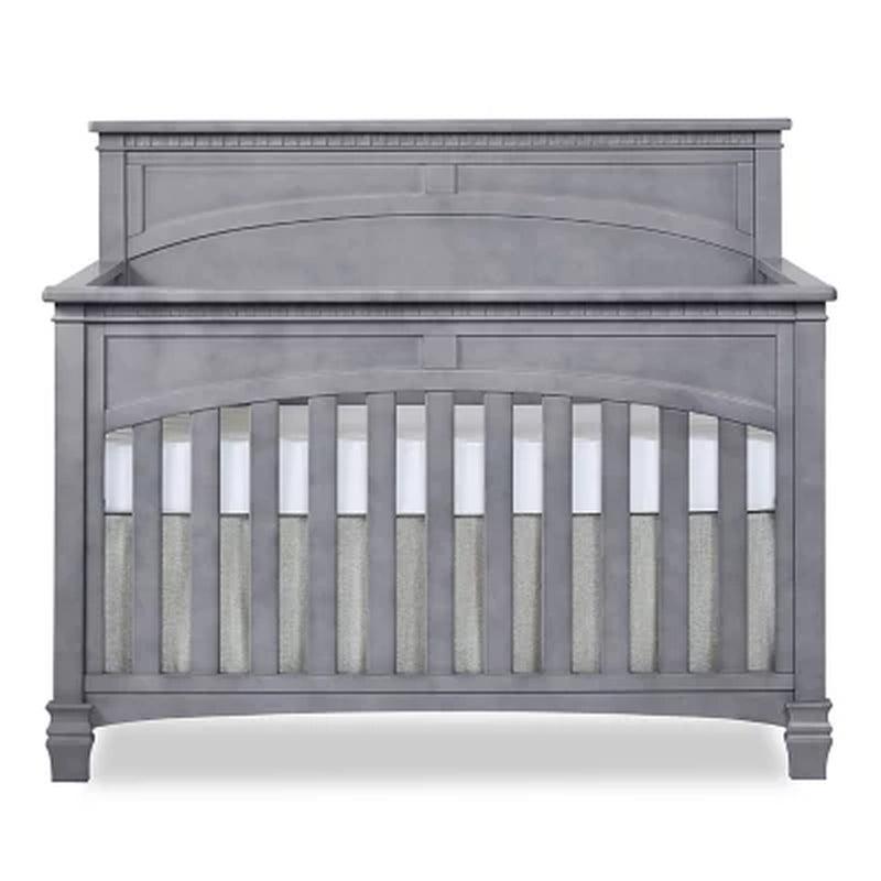 Evolur Santa Fe 5-In-1 Convertible Crib, Storm Gray