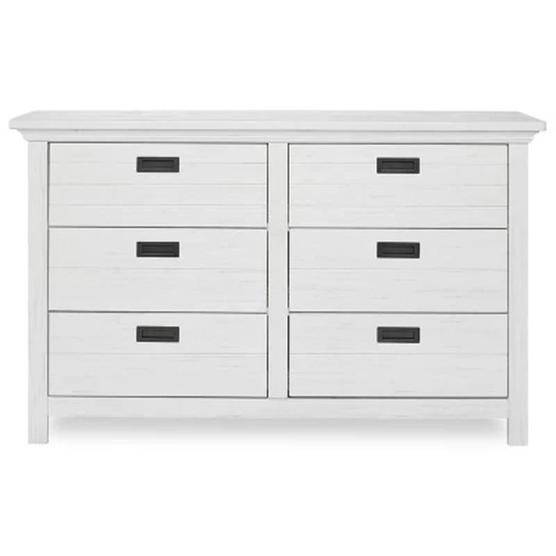 Evolur Waverly 6-Drawer Double Dresser (Choose Your Color)