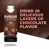 Evolve Plant Based Protein Shake, Double Chocolate (11 Fl. Oz., 18 Pk.)