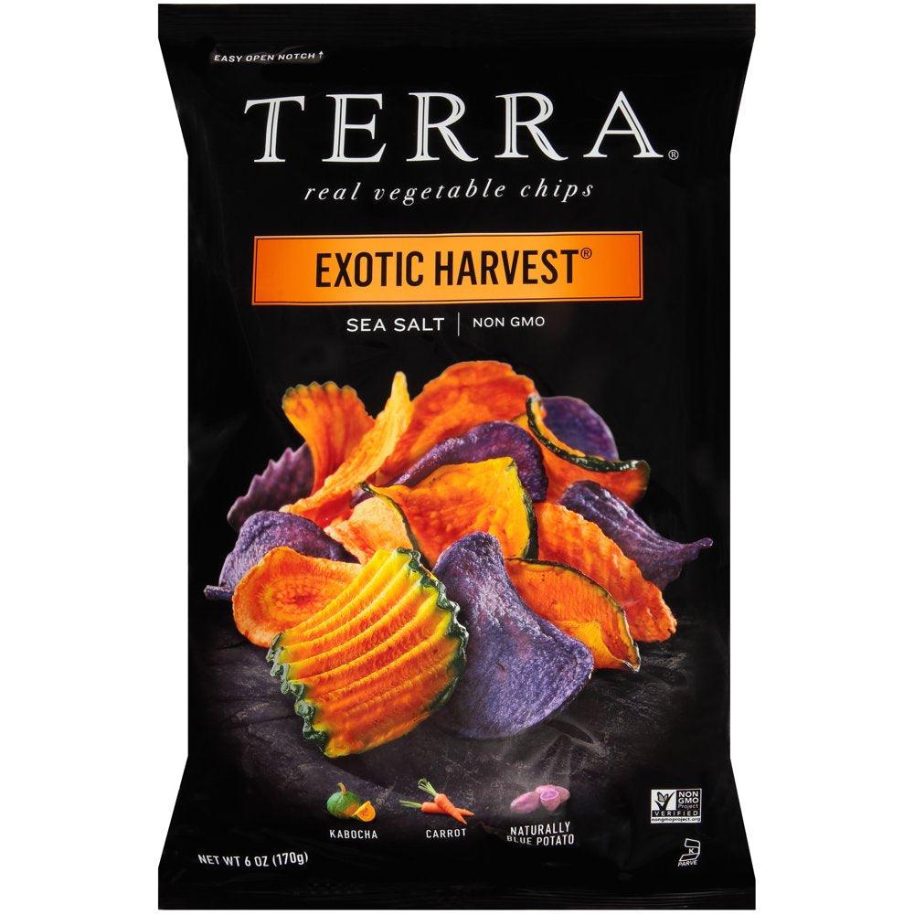 Exotic Vegetable Chips Exotic Harvest Sea Salt, 6 Oz