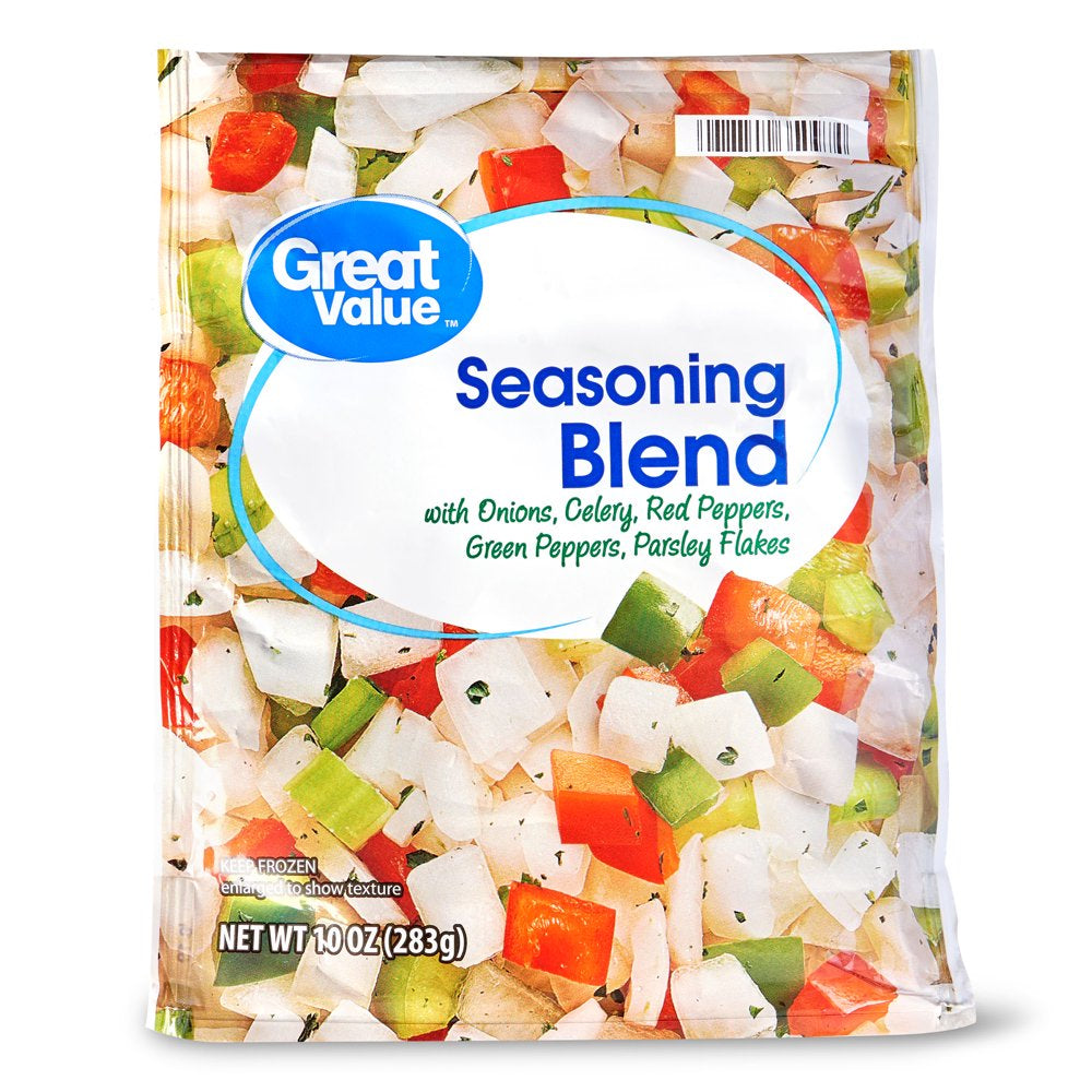 Great Value Seasoning Blend, 10 Oz (Frozen)