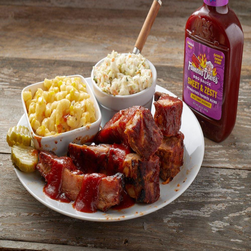 Famous Dave'S Sweet & Zesty BBQ Sauce, 20 Oz