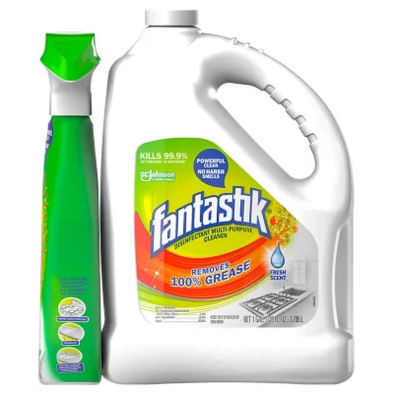 Fantastik with Spray Bottle (1 Gal. Jug, 32 Oz. Spray Bottle)