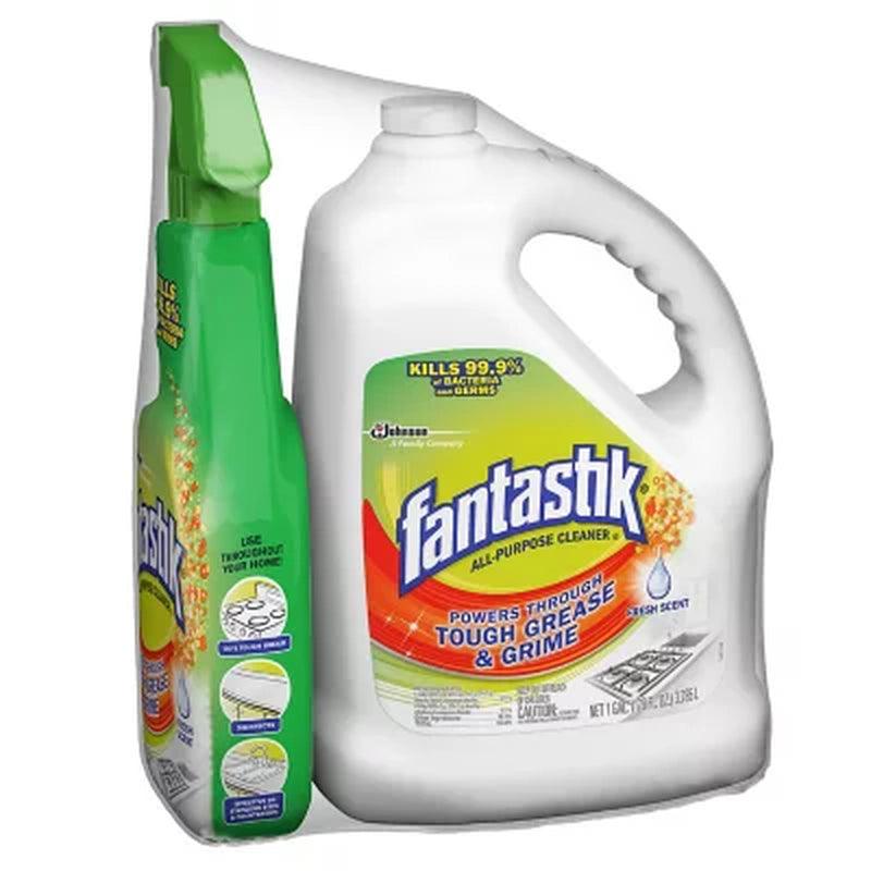 Fantastik with Spray Bottle (1 Gal. Jug, 32 Oz. Spray Bottle)