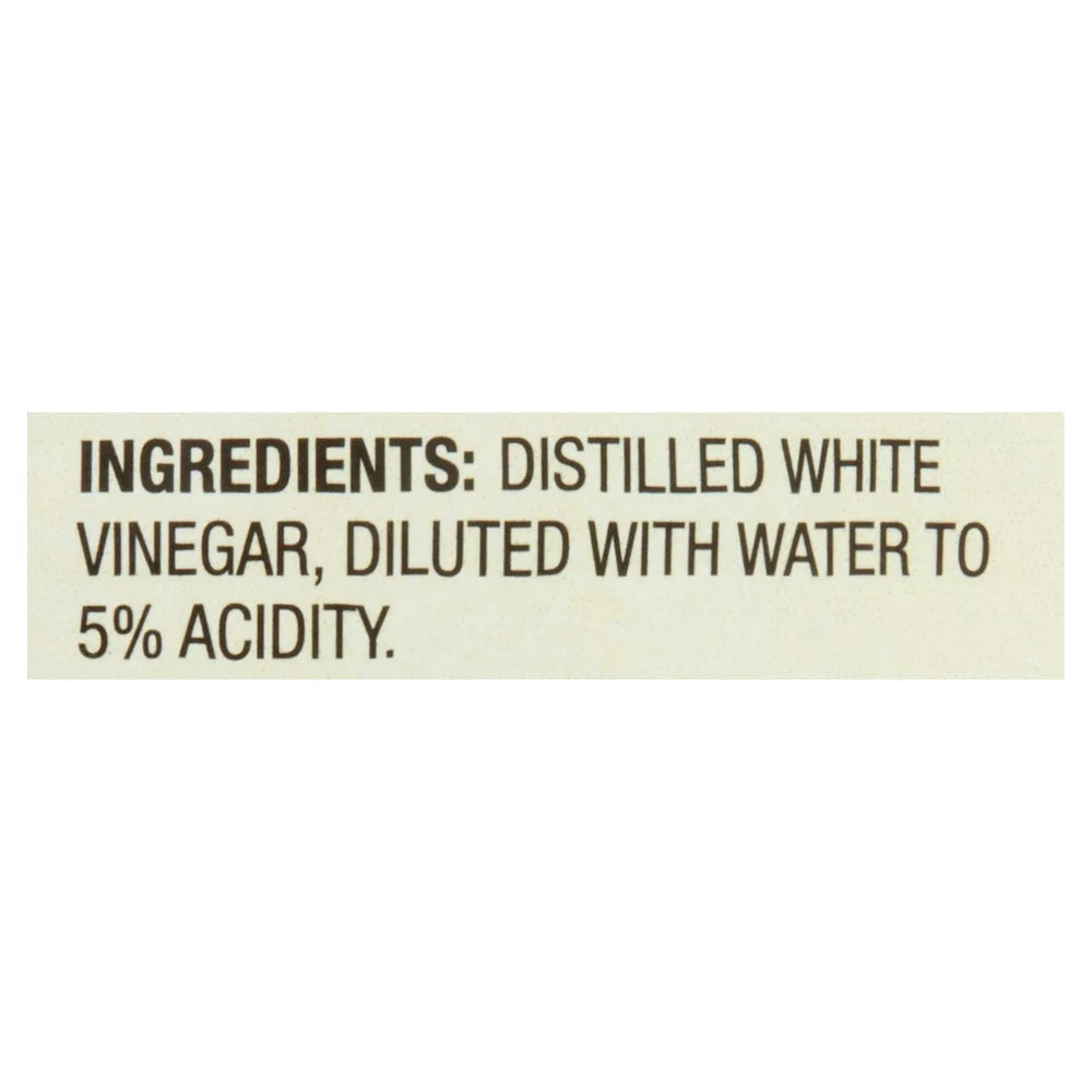 Great Value Distilled White Vinegar, 128 Fl Oz