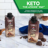 Atkins Mocha Latte Iced Coffee Protein Shake, Low Carb, Low Sugar, Keto Friendly, 12 Ct