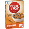 Fiber One Cereal, Original Bran, High Fiber Cereal Made with Whole Grain, 19.6 Oz