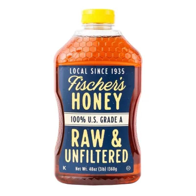 Fischer'S Honey Raw and Unfiltered (48 Oz.)