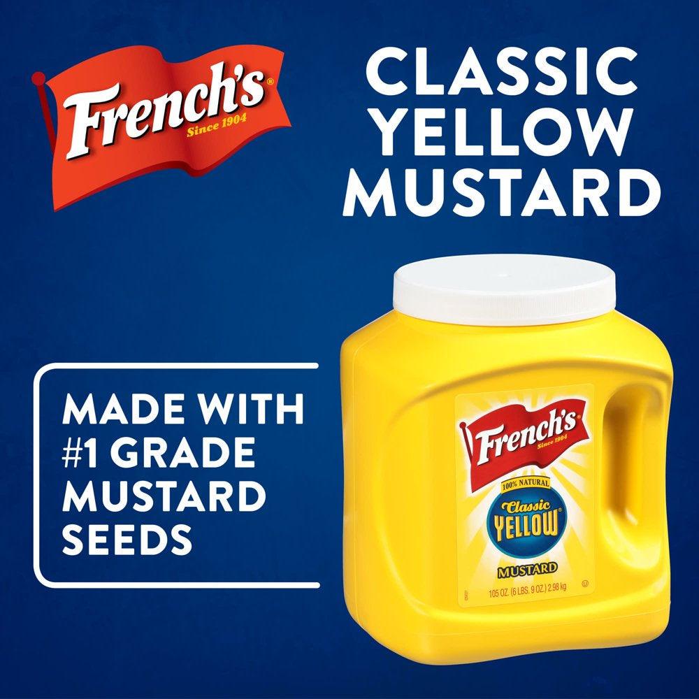 French'S Classic Yellow Mustard, 105 Oz