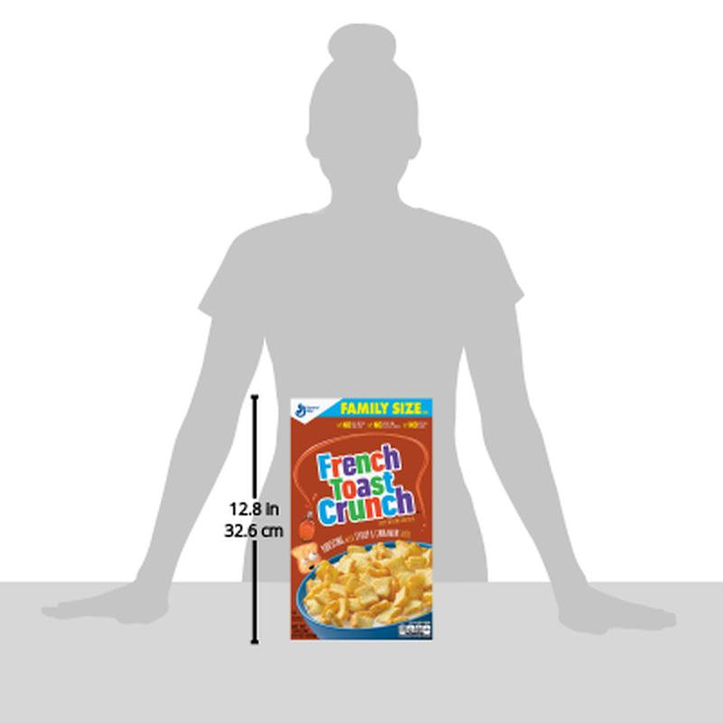 French Toast Crunch, Cereal, with Whole Grain, 19 Oz