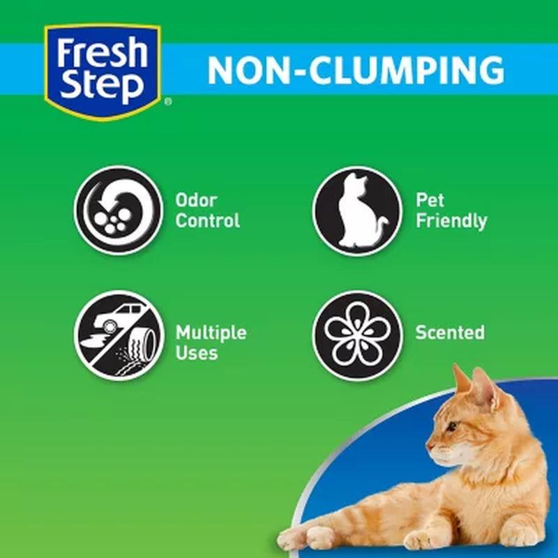 Fresh Step Non-Clumping Premium Clay Cat Litter with Febreze Freshness, Scented (40 Lbs.)