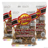 Fried Pork Cracklin Strips Mildly Seasoned with Red - 3.25 Oz. Bags (3 Bags)