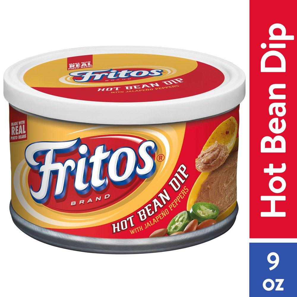 Fritos Hot Bean Dip with Jalapeno Peppers, 9 Oz