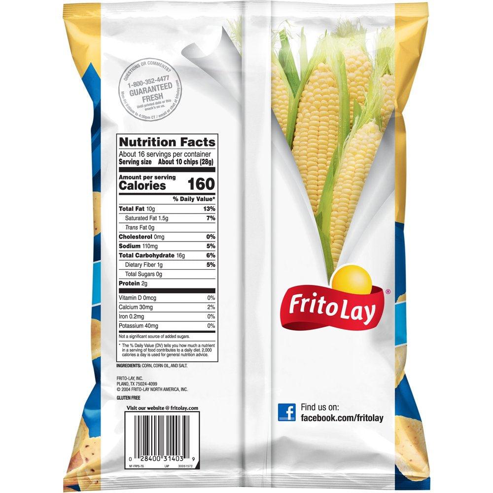 Fritos Scoops! Corn Snacks, Party Size, 15.5 Oz Bag