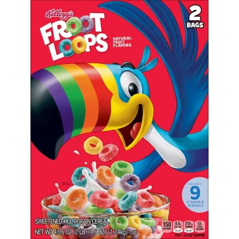 Froot Loops Breakfast Cereal (2 Pk.)