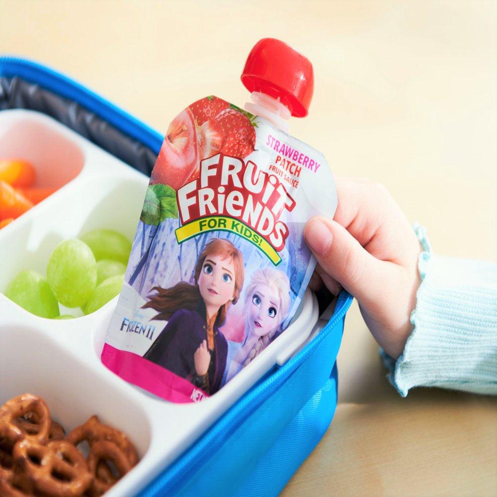 Fruit Friends Disney Frozen Organic Strawberry Applesauce, 3.2 Oz, 10 Ct