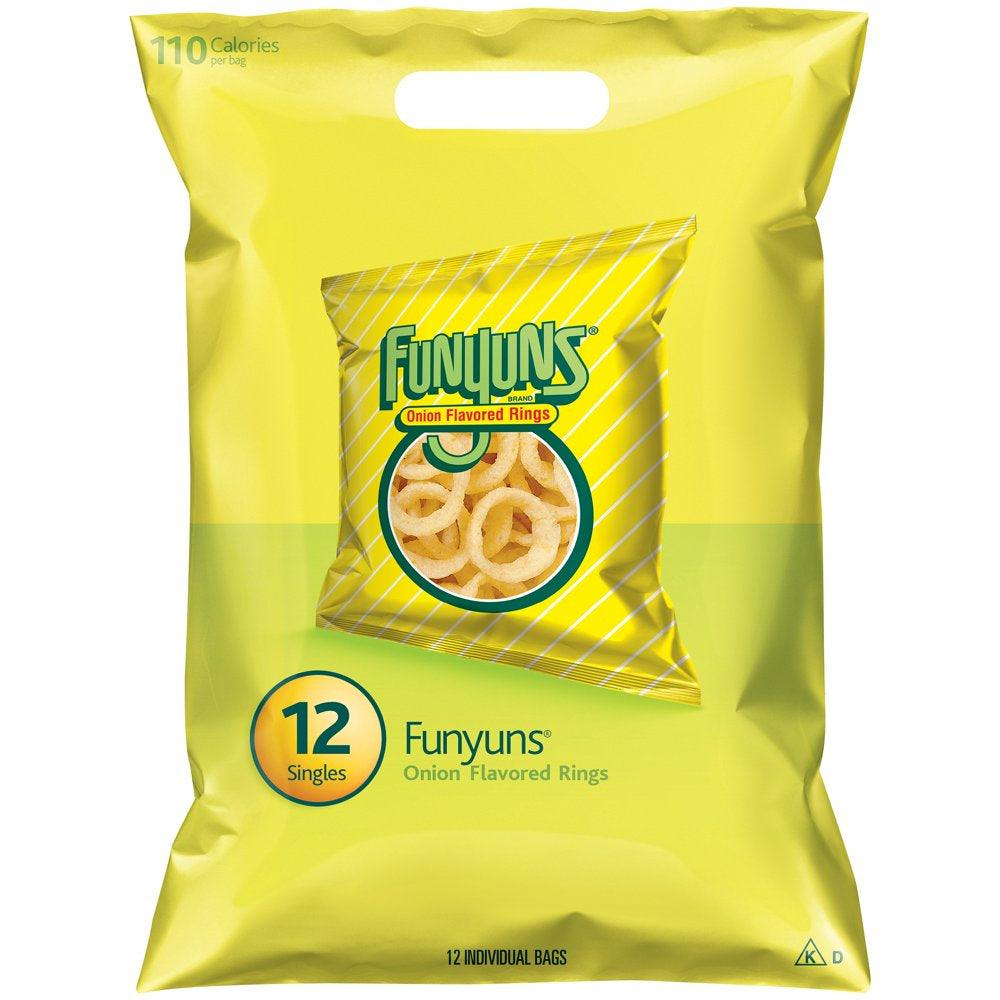 Funyuns 2Go Original Onion Flavored Rings, 0.75 Oz., 12 Count