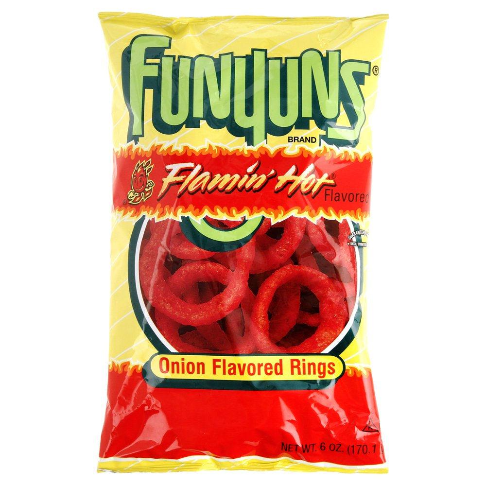 Funyuns Flamin' Hot Onion Flavored Rings, 6 Oz