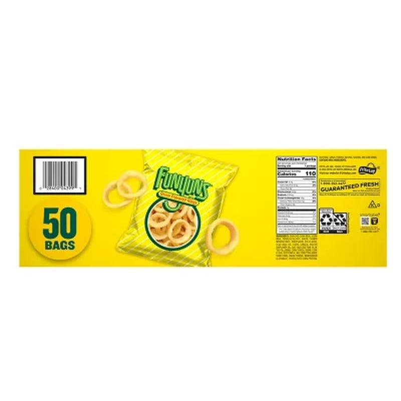 Funyuns Onion Flavored Rings Snack Size (0.75 Oz., 50 Ct.)